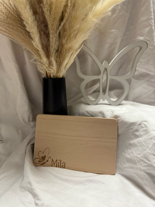 Frühstücksbrettchen Flitterflink